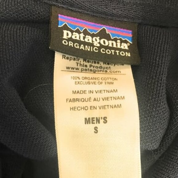 Patagonia Black Short Sleeve Polo Shirt Men - Picture 4 of 4
